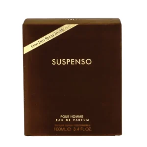 Suspenso EDP + Deodorant by Fragrance World (Similar to Dolce Gabbana Pour Homme Intenso)