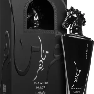 Buy online Maahir black Lattafa Perfumes discounter perfumes