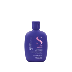 Alfaparf Milano Semi Di Lino Blonde Intense Anti-Yellow Low Shampoo 250ml šampūns blondīnēm pret dzelteno pirkt atlaides
