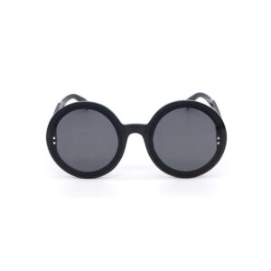 Kleyes "Iris" Sunglasses, Shiny Black
